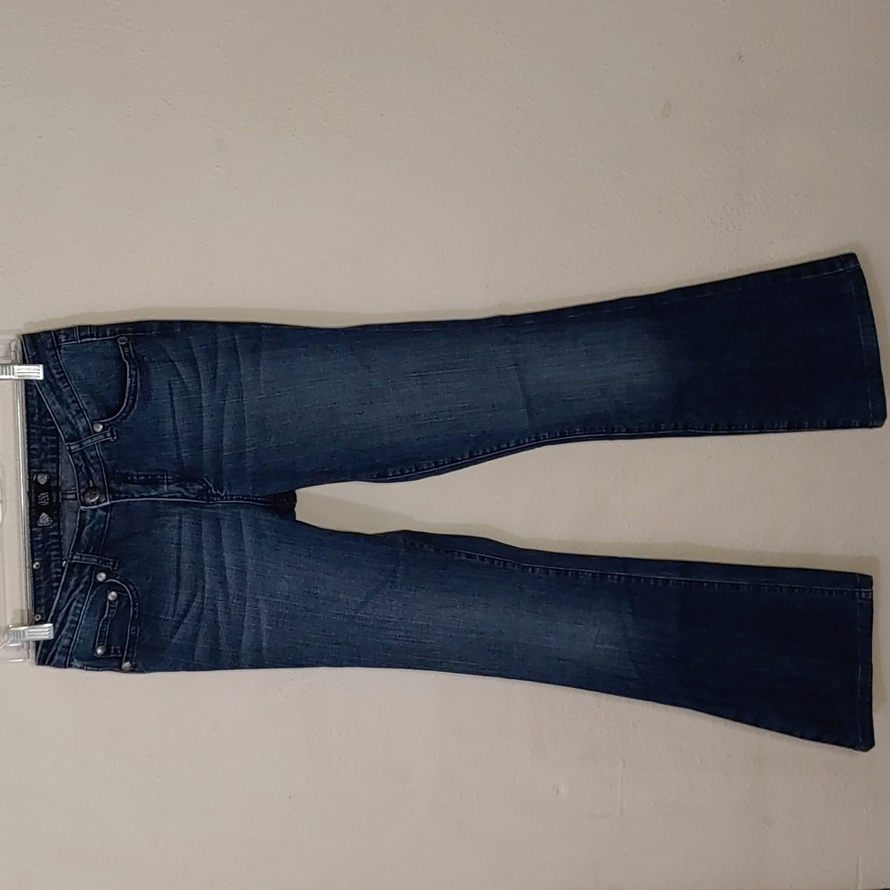 Tru Luxe Jeans Women's Size 27/4 Boot Cut Jeans with Embellished Pockets